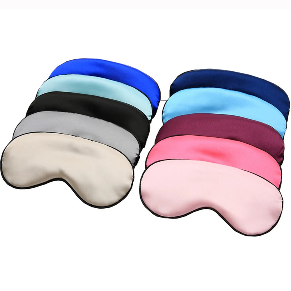 Маска для сна повязка на глаза из 100% шелка двусторонняя| |
