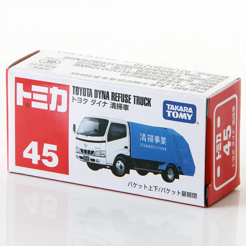 

Takara Tomy Cars 1/64 TOYOTA DYNA REFUSE TRUCK Automotive world Diecast Metal Model Car