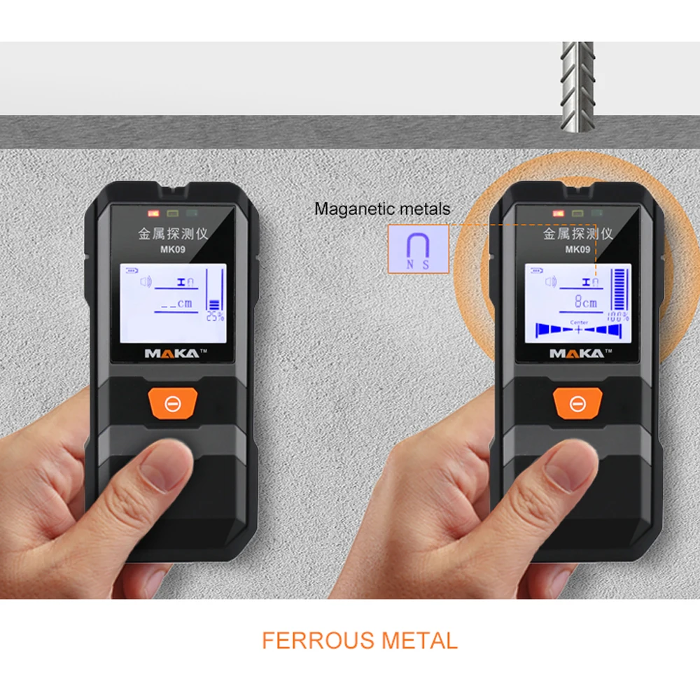 Детектор стен шпилек 4 в 1 центральный настенный сканер Цифровой центр для дерева