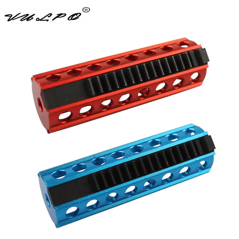 Высокоскоростной поршень VULPO CNC из алюминия и стали с 14 зубцами для редуктора Ver 2/3