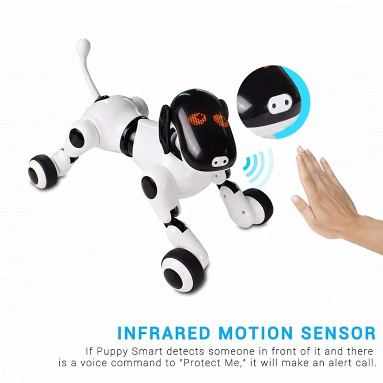 

Intelligent Educational Smart APP Touch Voice Control Programming Dog Robot