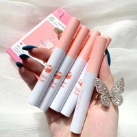 muge leen 5pcspack cigarette shaped lipstick set matte velvet lasting creative pink girl student lip glaze set makeup set