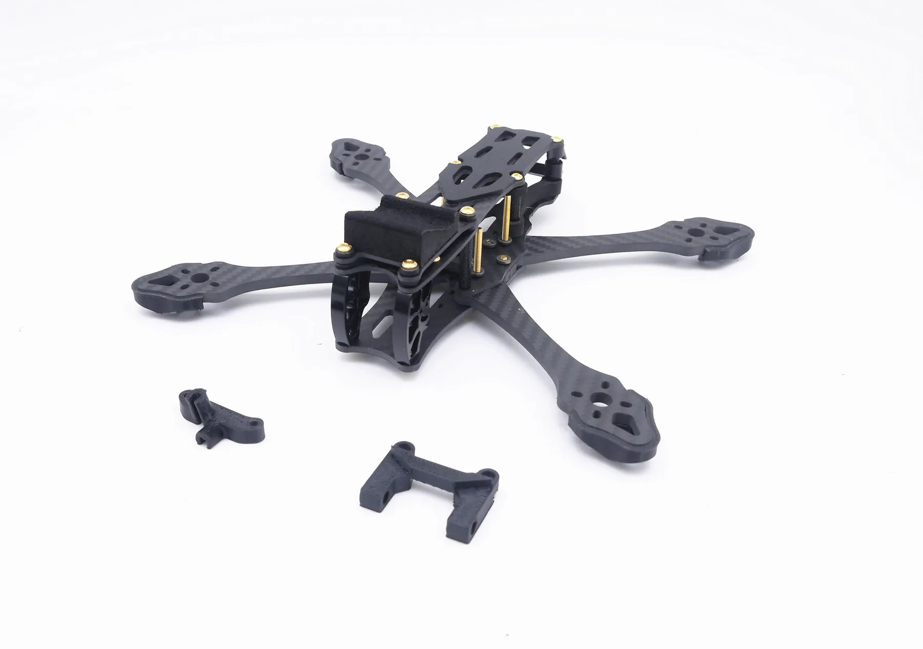NUMI PLUS 5inch 223mm /6inch 258mm /7inch 296 296mm X-type Split Carbon Fiber Frame kit For Air Unit TPU Parts QAV-S Johnny FPV - купить по
