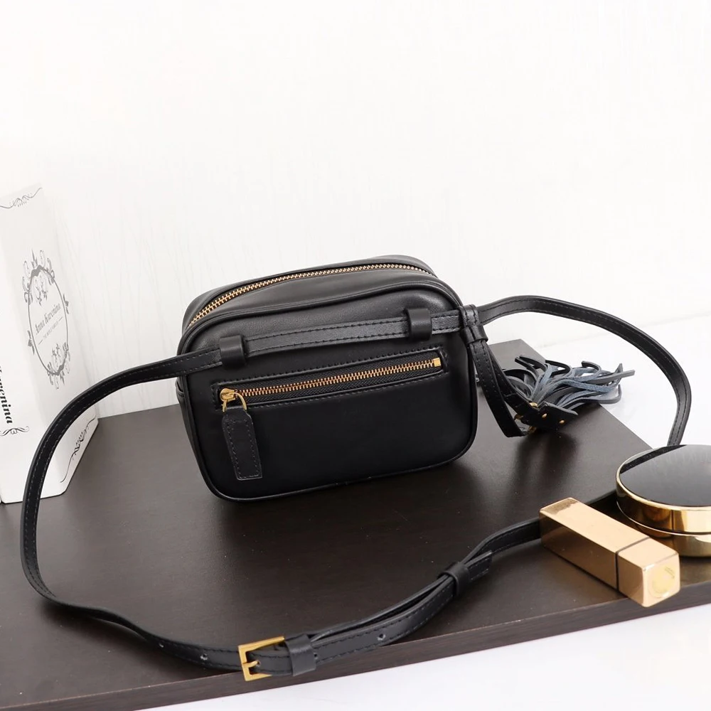 Женская поясная сумка из натуральной воловьей кожи Роскошный дизайнерский