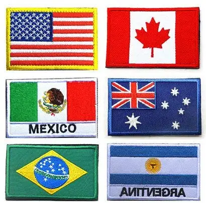 Флаг значок флаг США/Флаг Канады/Флаг Мехико/флаг Австралии/Флаг Бразилии/Флаг