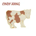 Женская эмалированная брошь CINDY XIANG, 2 цвета, подарочные Значки для ювелирных изделий