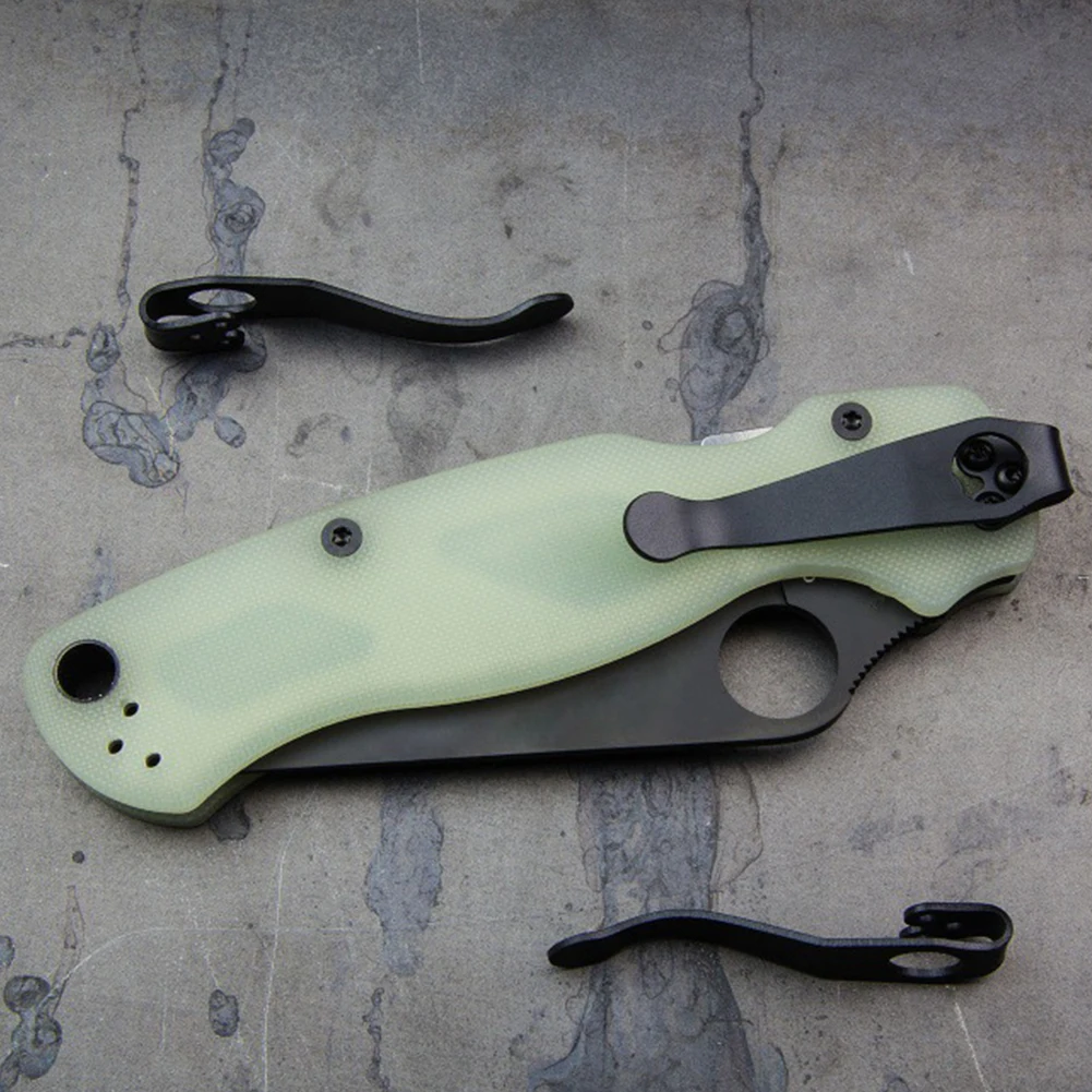 Карманный зажим из титанового сплава для C81 C10 C11 3 отверстия|Ножи| |