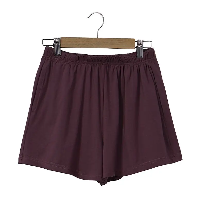 color 24 25 цветов мягкий хлопок спандекс jogger женские Летние Шорты повседневные шорты для девочек большие размеры M30182 - Цвет: color 24