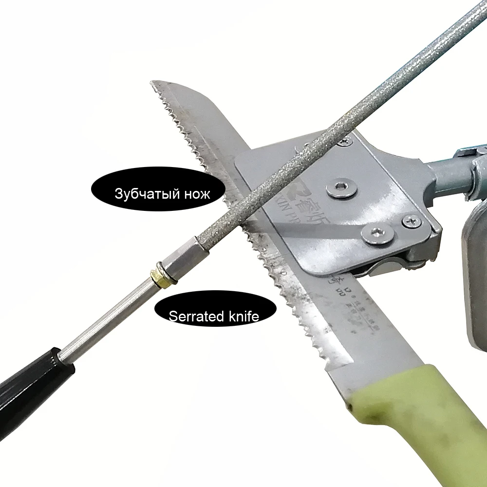 Алмазный брусок для заострения ножей Ruixin Rx008 цилиндрический точильный камень с 6