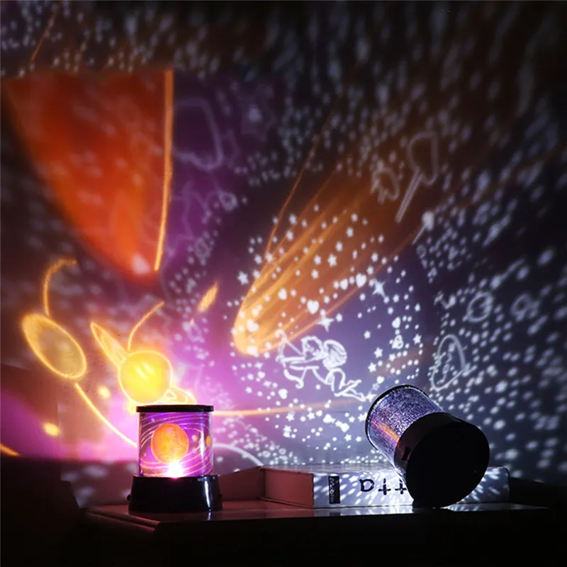 Светодиодная лампа проектор звездного неба для детей USB сна|Светящиеся игрушки| |