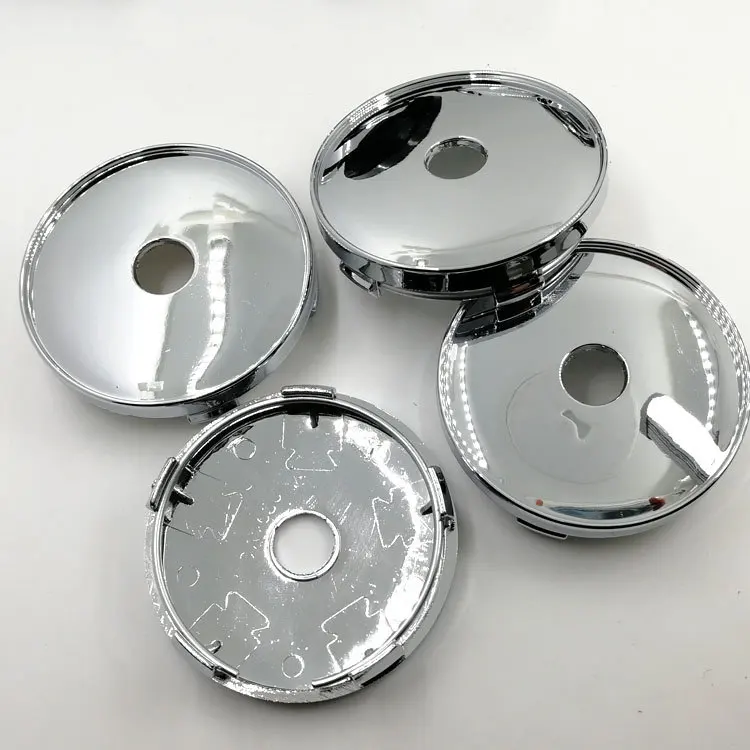 CAP030 SILVER 4 шт./партия Универсальный абс авто 60 мм/56 мм колпачки ступицы колеса крышки ступицы обода автомобиля Пылезащитная крышка колеса Заглушка автомобильного колпака ступицы крышки - Цвет: CAP030 SILVER