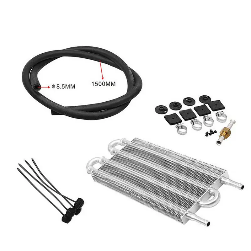 Алюминиевый 4-рядный масляный радиатор с дистанционной коробкой