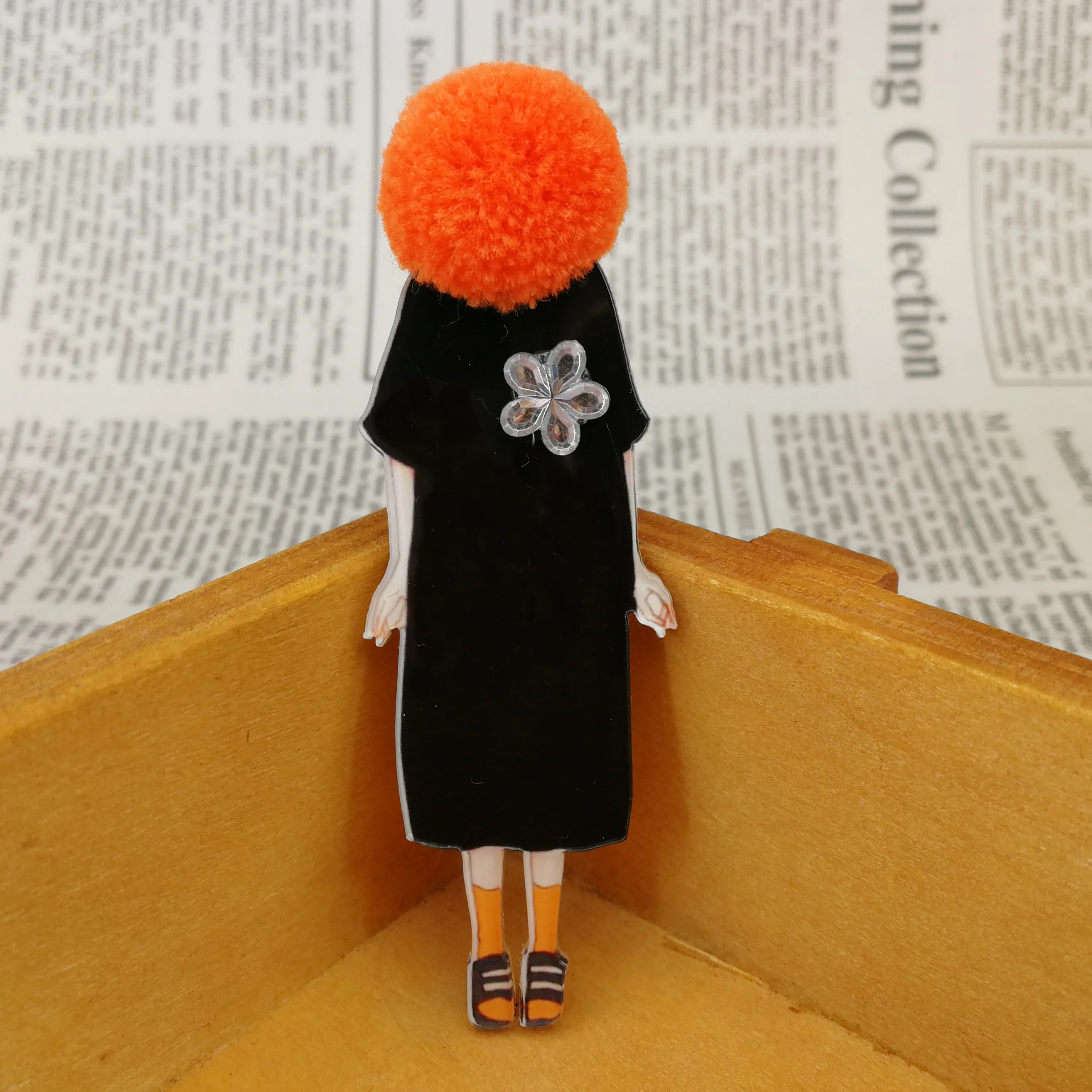 Новая женская Милая акриловая аниме брошь булавки для женщин DIY модные девушки