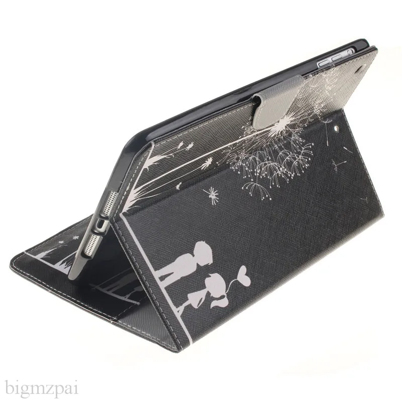 Romantic 3D Printer PU Leather Case for Apple iPad Air Air1 Tablets Magenetic Stand Book Flip Wallet Protective Cover | Компьютеры и