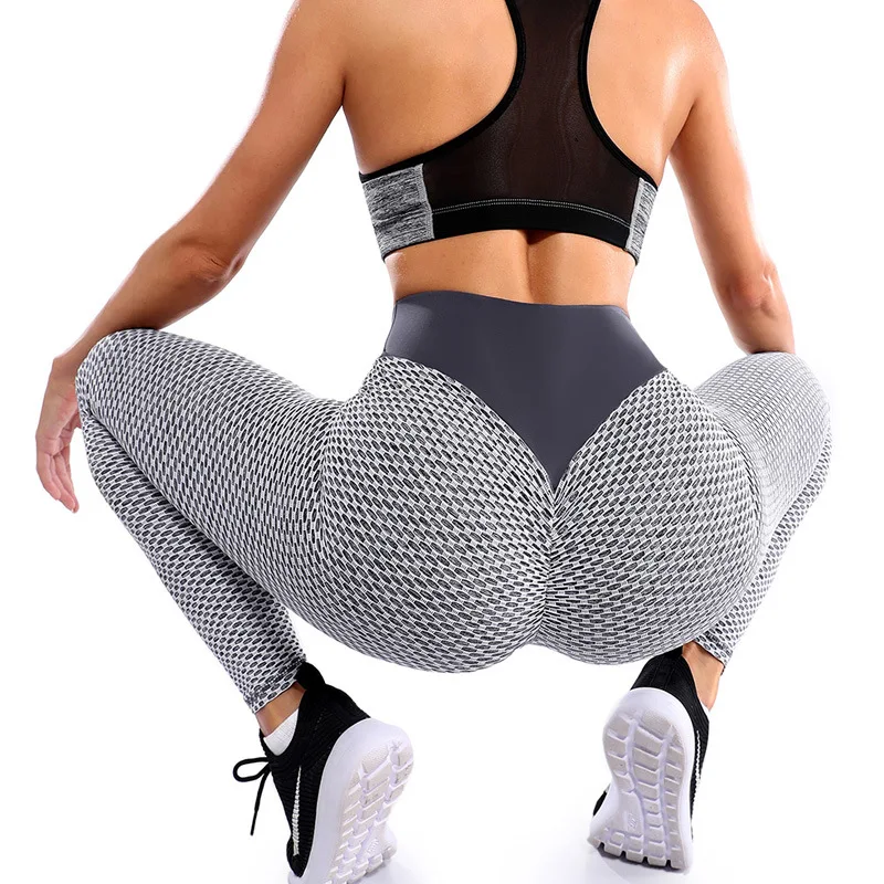 

Drop Shipping High Waist Fitness Leggings Women Seamless Workout Pants Patchwork Push Up Leggins Butt Sexy Gym Clothings Femme