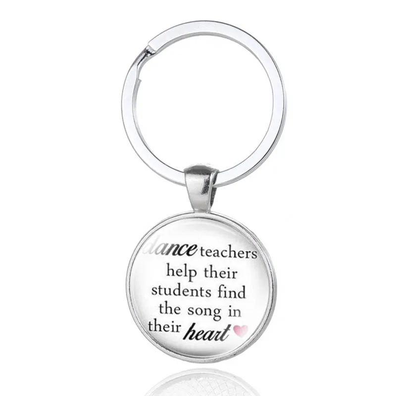 Брелок любовь с надписью Спасибо учителю брелок подвеской из хрустального