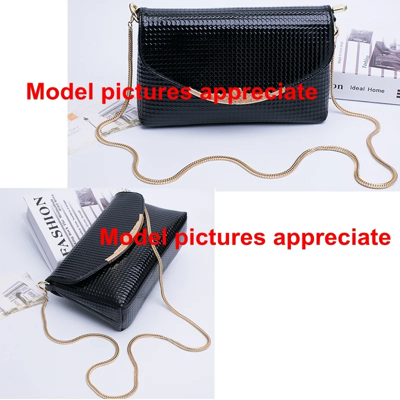 Золотая цепочка шириной 7 мм 10 шт. для замены сумок ремешков аксессуаров