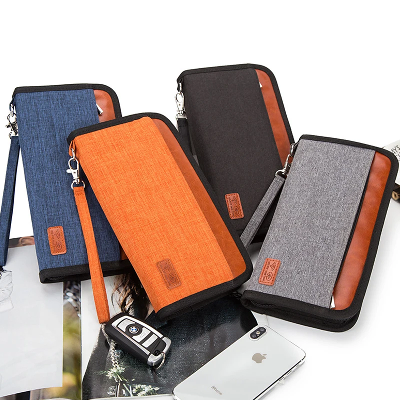 

The New Business card holder Passport package Credit Card ID Holders Wallets Travel Multifunction Cardholder Card bag Clutch bag