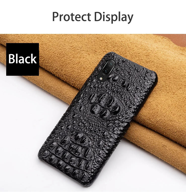 Чехол для телефона для huawei P20 P30 lite Y9 Y6 P Smart Коврики 10 20 Pro головы крокодила текстура чехол для Honor 8X8 9 10 Lite
