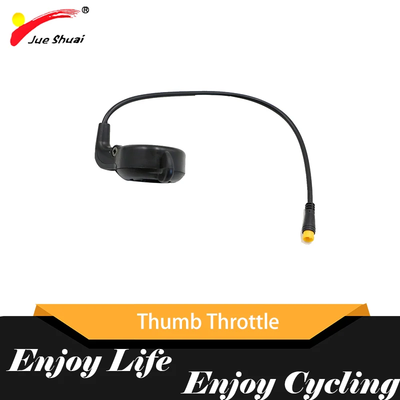 5 в водонепроницаемый Электрический велосипед Скутер ускорение большим пальцем