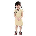 Платье в китайском стиле, одежда для маленьких девочек, летние стильные платья для маленьких девочек, Ципао