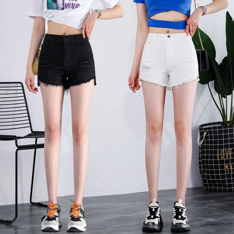 

Women's Denim Shorts Ripped Jeans with Summer N0089