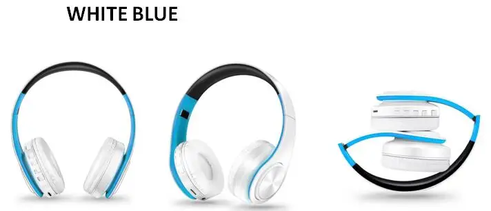 Новые золотые Bluetooth наушники беспроводные стерео гарнитуры наушники с микрофоном/TF картой