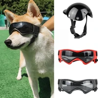 transparent pet dog sunglasses uv windproof skating anti breaking pet dog goggles eye wear glasses swimming u7w2