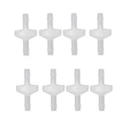 8 шт. 14 дюйма обратный клапан 6 мм PVDF односторонний клапан Встроенный обратный клапан невозвратный обратный клапан для топлива, газа, Жидкого Воздуха