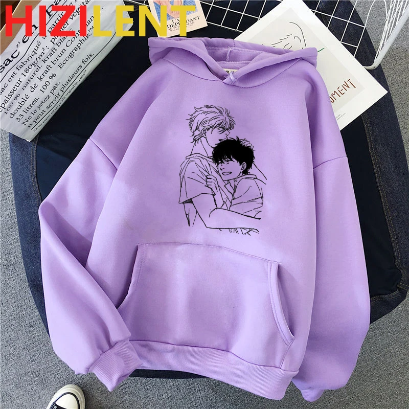 Толстовка Bananafish женская с аниме принтом худи для девочек-подростков в японском