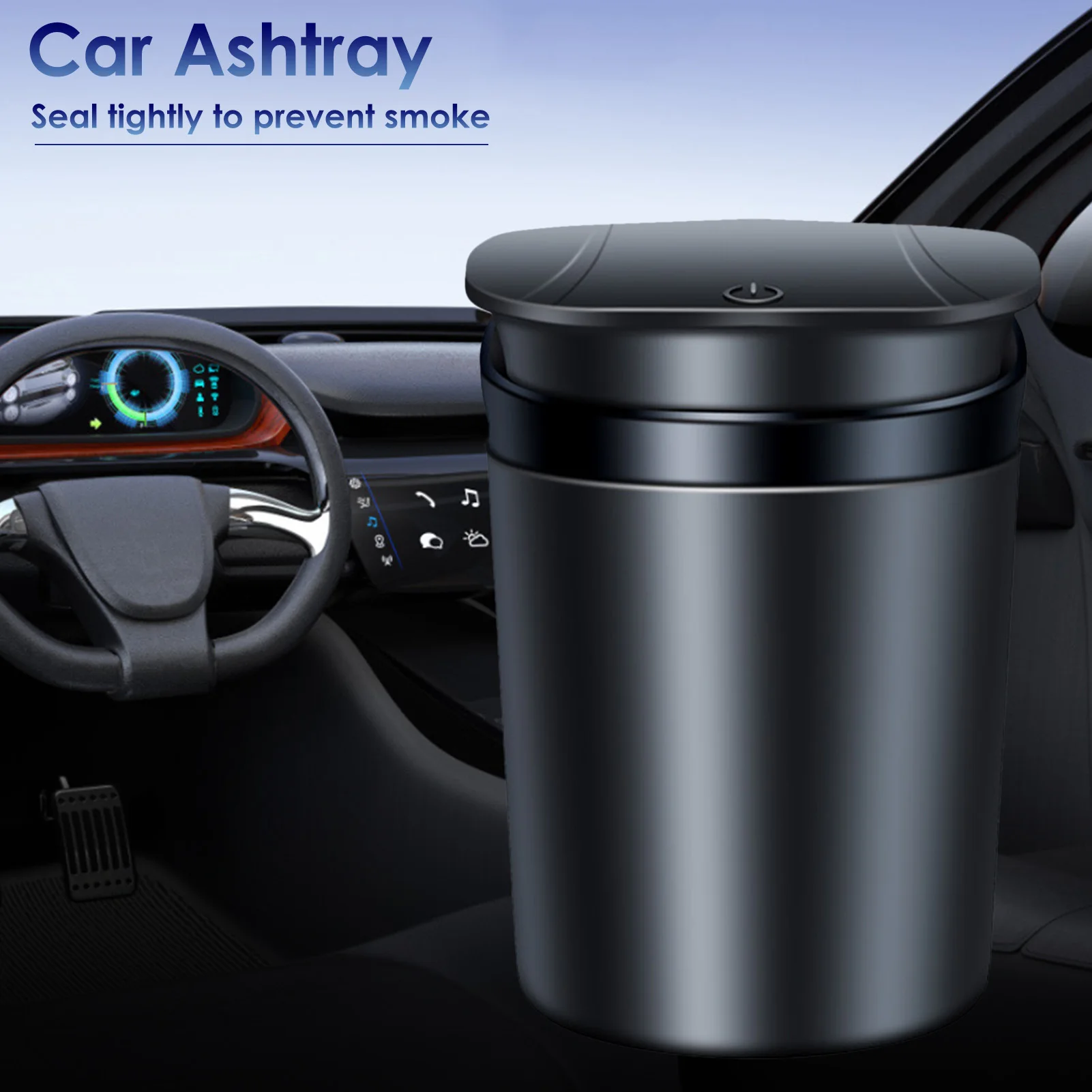 

2021 New Car Ashtray Automobile Interior Supplies with Cover