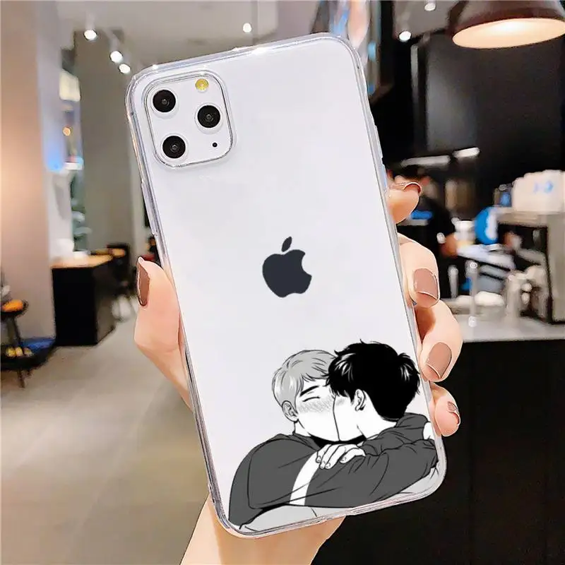 

Anime bj alex Phone Case Transparent soft For iphone 5 5s 5c se 6 6s 7 8 11 12 plus mini x xs xr pro max