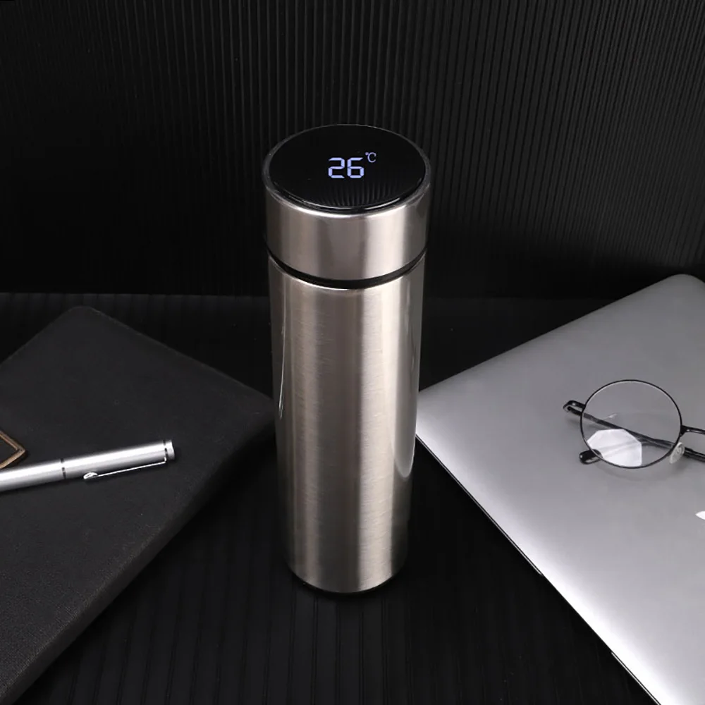 

Intelligent Stainless Steel Thermos Bottle Cup Temperature Display Vacuum Flasks Travel Car Soup Coffee Mug Thermos Water Bottle