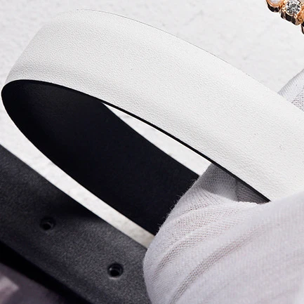 

Luxury Designer Double G Belt Ladies Pearl Diamond Buckle Thin Belt Simple Letter Buckle Female Youth Leather Skirt vip Belt