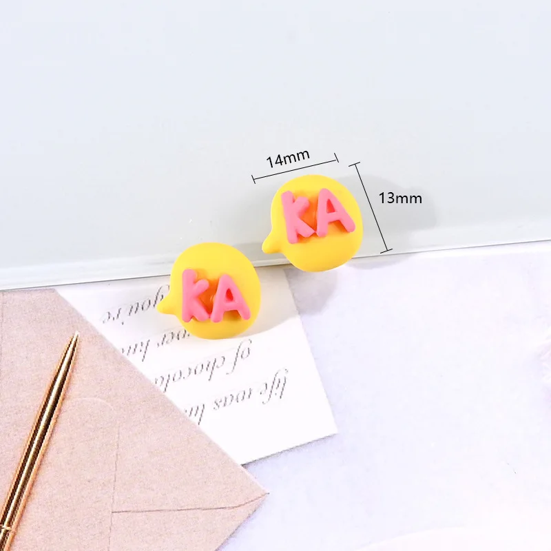 

1 шт./лот полимерная плоская задняя имитация цыпленка 14 мм Кабошоны Скрапбукинг бант для волос DIY Рождественская Декорация