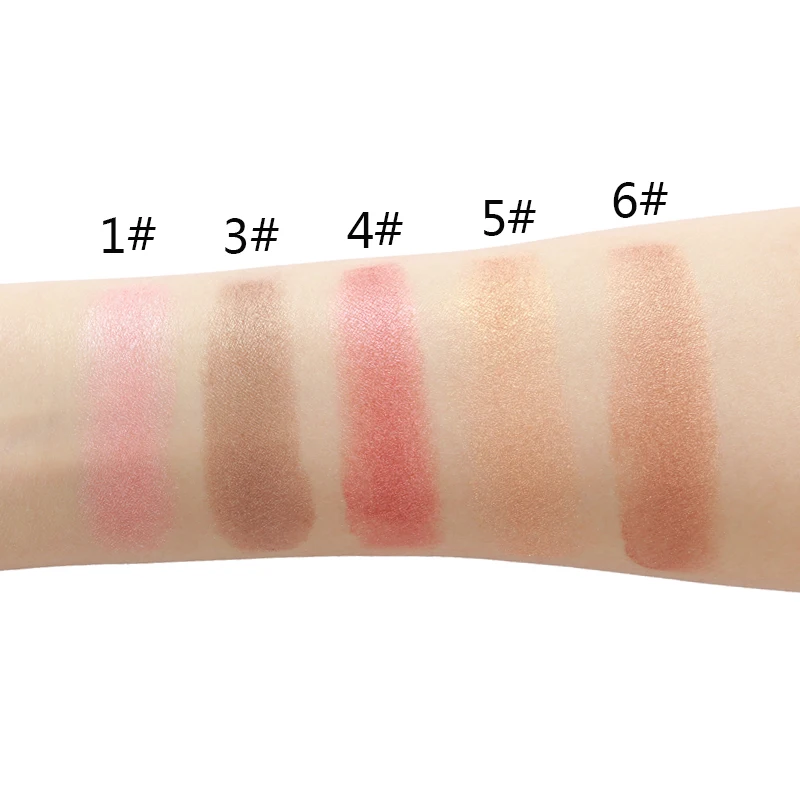 Вечерние королевские Запеченные Румяна палитра для макияжа бронзатор блестящий