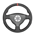 Сшитые вручную черные замшевые бриджи для Mitsubishi Lancer Evolution EVO VI 6 V 5 IV 4 1996 1997 1998 1999 2000