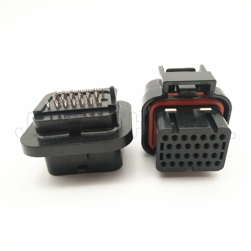 1 комплект 3-1437290-7 6437288-6 TE AMP SUPERSEAL 26 Pin 3 слота Электрический Женский Мужской прямой PCB Провод на плате разъем ECU разъем