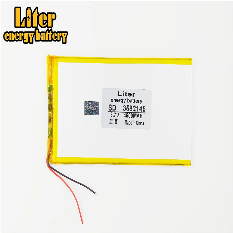 

polymer 3.7 V large capacity 9.7 inch tablet PC batteries 3582145 of 4500mah