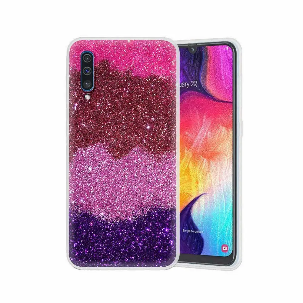 

Gold Pink Rose Glitter Translucent Matte Case for Samsung Galaxy A51 5G A50 A71 A21s A31 A10 A20 A30 A40 A41 A70 A91 Soft Cover