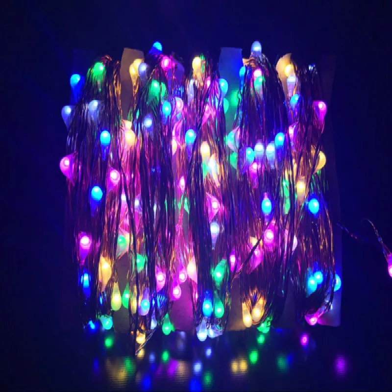 Светодиодная гирлянда из медной проволоки 500 светодиодов футов/50 м|fairy lights|light for