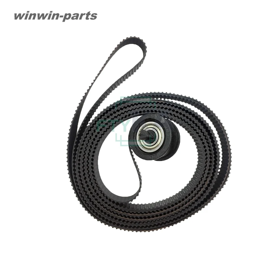 

C7769-60182 Carriage Belt with Pulley 24'' 24 inch A1 for HP DesignJet 500 500PS 510 510PS 800 800PS Plus 4500 820 MFP 4020 T620