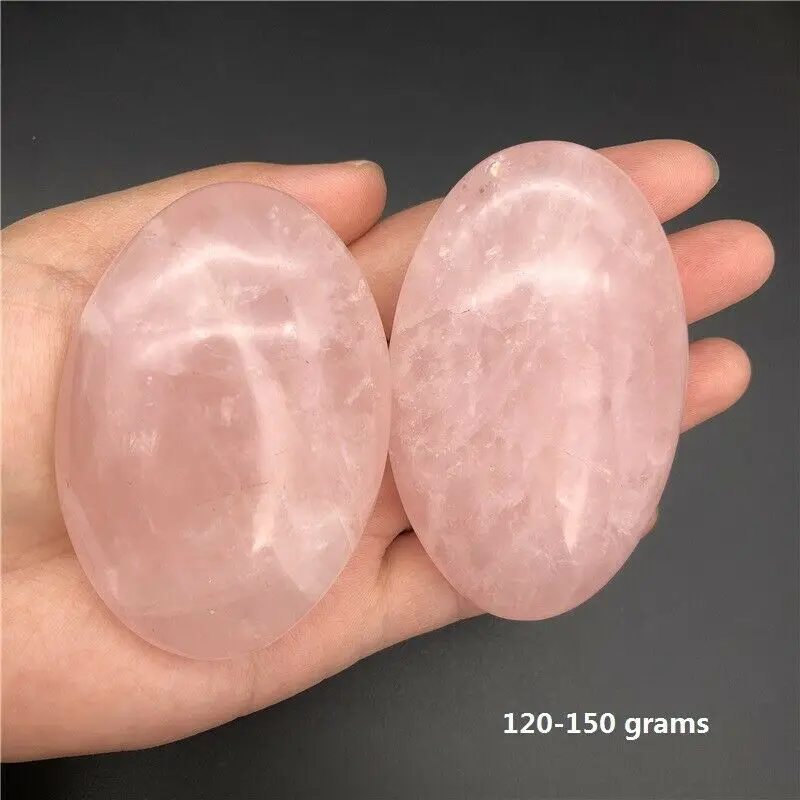 Оптовая продажа 4 размера натуральные бриллиантовые ладони массажные камни