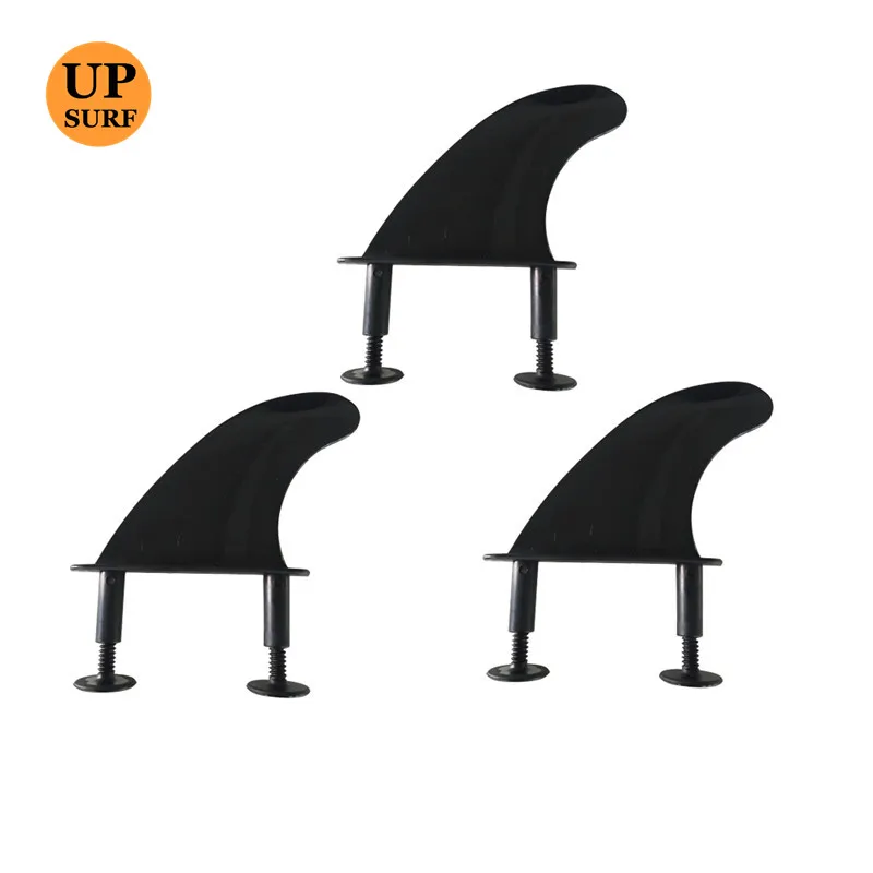 

Surf FCS Soft Fin Black SUP Board Fins Surfing FCS Fins Tri Fin High quality