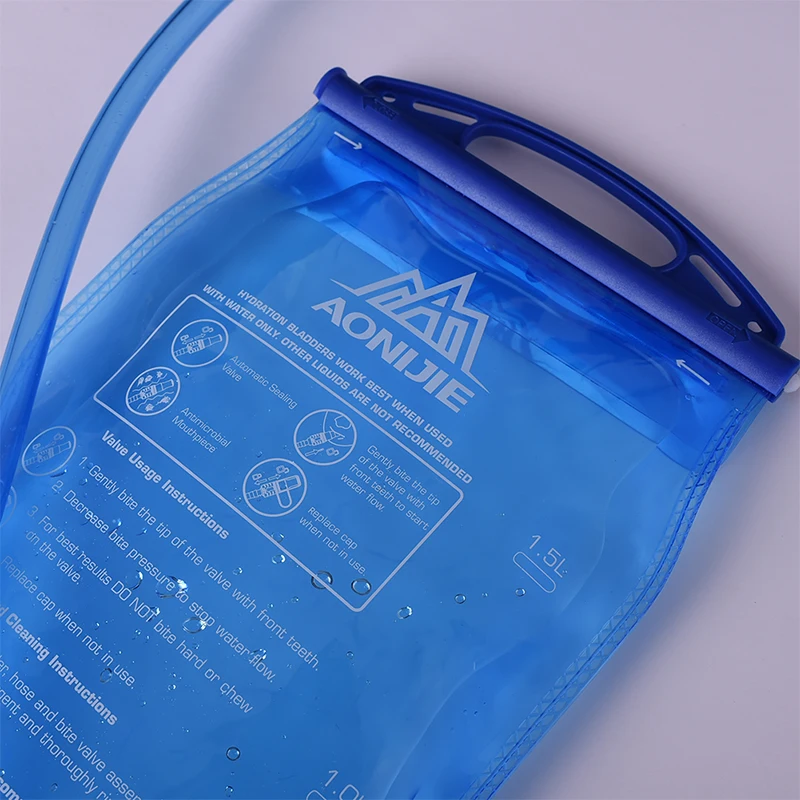 AONIJIE уличный резервуар для воды мягкая фляга на открытом воздухе для спорта, Походов, Кемпинга воды при пробежке, гидратации лазерный картридж для HP бутылка