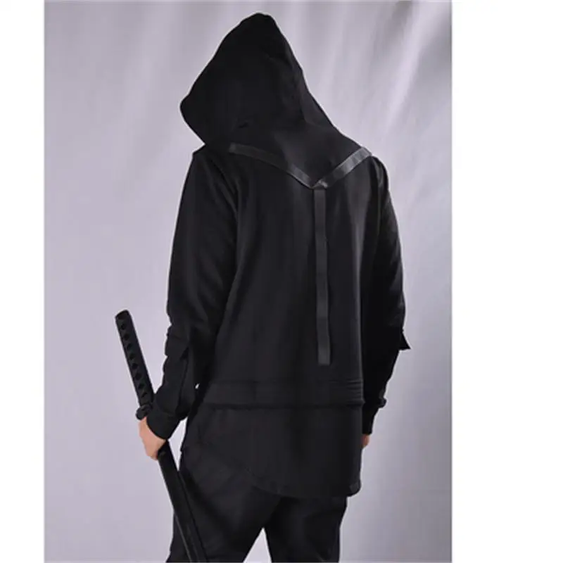 Толстовка Dark Ninja с несколькими карманами Мужская свободная универсальная куртка
