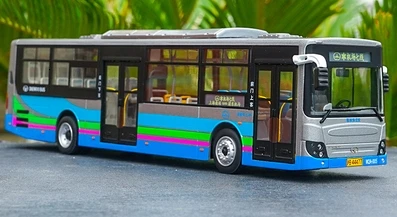 Ограниченная серия специальный литой металл 1/43 автобус симулятор Настольный дисплей Коллекция Модель игрушки для детей