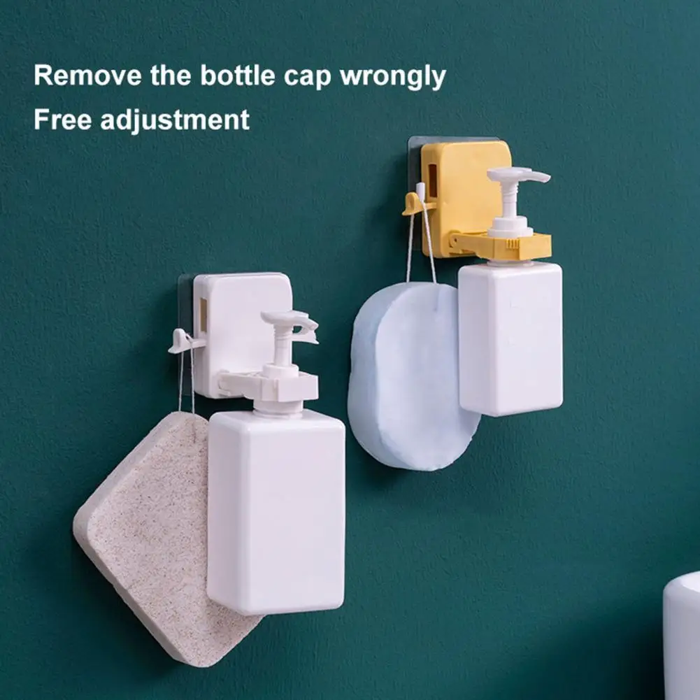 

Adhesive Wall-Mounted Self-Adhesive Shower Gel Bottle Hooks for Washstand