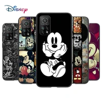 Mickey Mouse Silicone Cover For Xiaomi 11i 11T 10i 10T Note Lite Pro Ultra Phone Case Shell