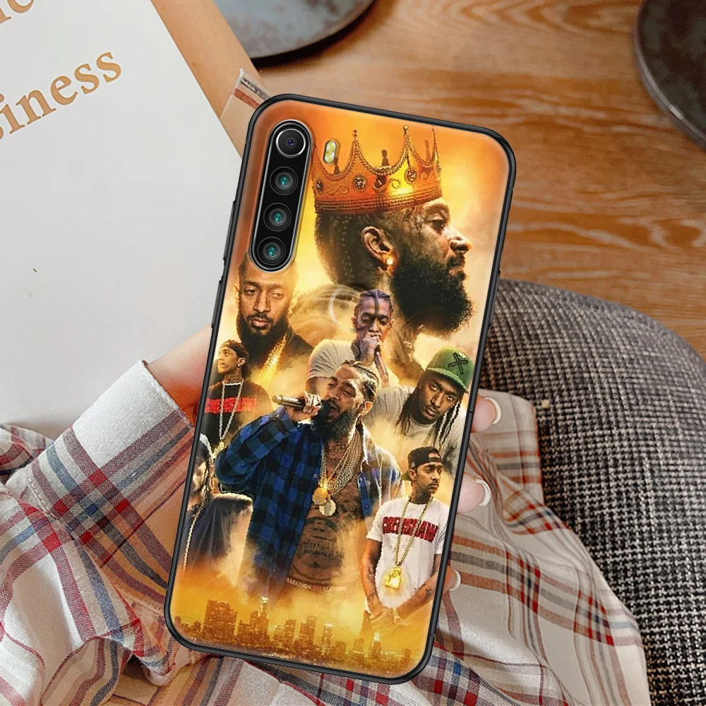 Чехол для телефона Rapper Nipsey Hussle Xiaomi Redmi Note 7 8 9 10 7A 8T 9A 9T 9S 10S Pro черный роскошный
